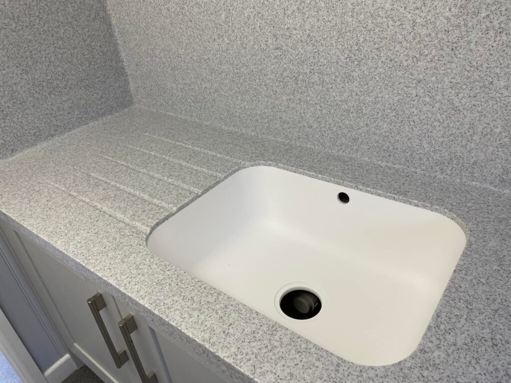 grey hi macs worktop